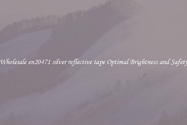 Wholesale en20471 silver reflective tape Optimal Brightness and Safety