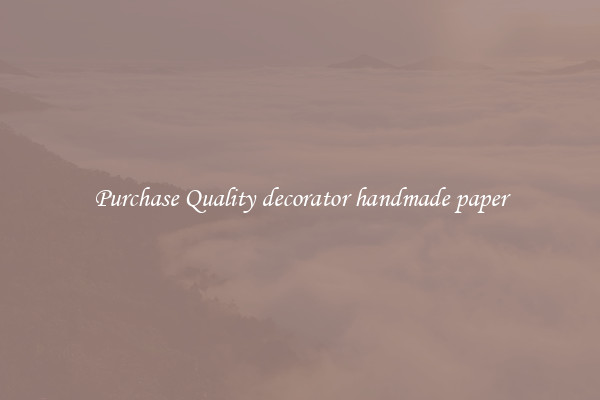 Purchase Quality decorator handmade paper